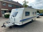 Hobby 540 de luxe easy (stapelbed, airco, zakluifel), Rondzit, 5 tot 6 meter, Tot en met 5, Stabilisator