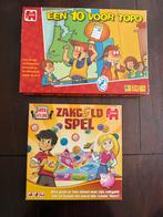 Jumbo Zakgeldspel & Een 10 voor Topo, Hobby en Vrije tijd, Gezelschapsspellen | Bordspellen, Drie of vier spelers, Ophalen of Verzenden