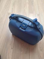 Blauwe Samsonite Beautycase - Hardcase, Blauw, Met spiegeltje(s), Ophalen of Verzenden, Zo goed als nieuw