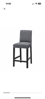 Mooie barkruk met rugleuning, nieuw in doos. 2stuks, Huis en Inrichting, Barkrukken, Ophalen, Met voetsteun, 60 tot 90 cm, Nieuw