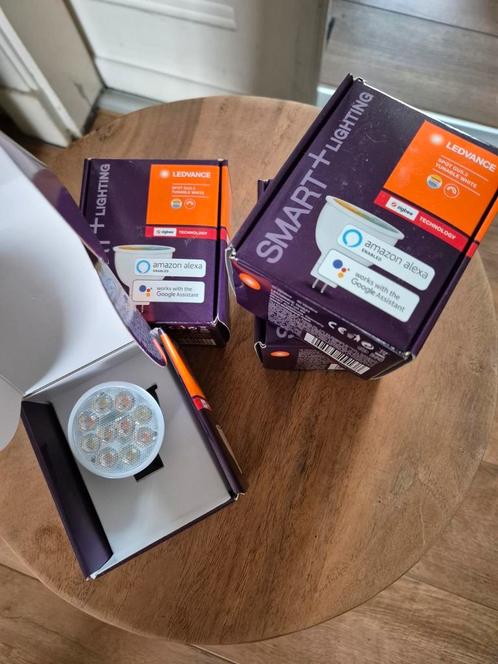 Ledvance Smart+ Lighting GU5.3 lampen., Huis en Inrichting, Lampen | Spots, Nieuw, Plafondspot of Wandspot, Kunststof, Led, Verzenden
