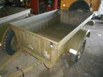 Polynorm leger aanhanger split as Daf YA, Nekaf, Willys etc, Ophalen, Landmacht, Nederland