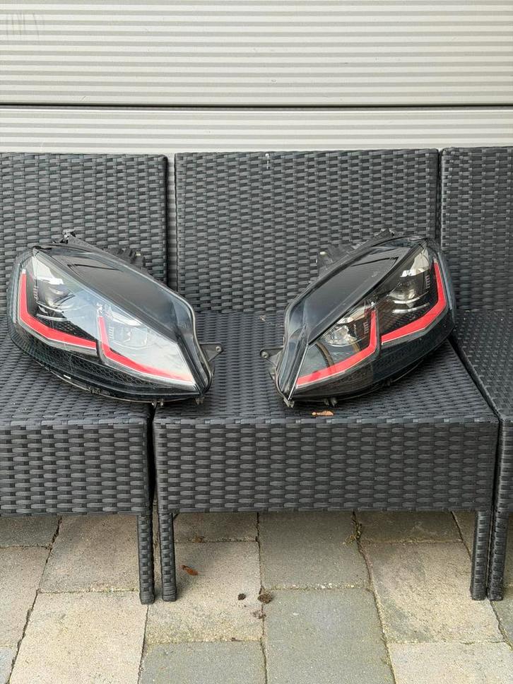 Golf 7.5 gti koplampen met modules, Auto-onderdelen, Verlichting, Volkswagen, Nieuw, Ophalen of Verzenden