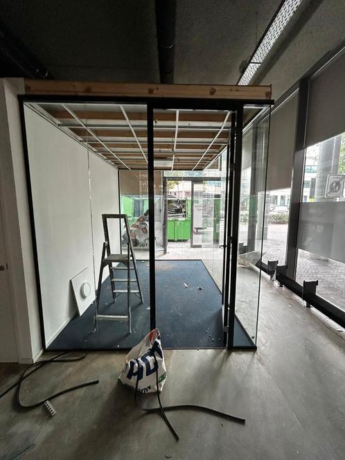 Glazen systeemwand, Tuin en Terras, Overkappingen, Gebruikt, Ophalen
