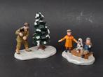 Lemax kerst figuren f50 kerstdorp kersthuisjes retired, Ophalen of Verzenden, Zo goed als nieuw