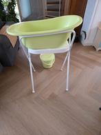 Babybadje met standaard en accessoires, Gebruikt, Badje, Standaard, Ophalen