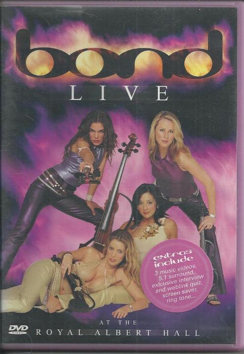 Bond - Live at the Royal Albert Hall, Cd's en Dvd's, Dvd's | Muziek en Concerten, Nieuw in verpakking, Muziek en Concerten, Alle leeftijden