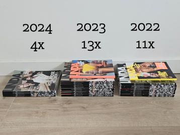 LINDA magazine 26 stuks 2022 t/m 2024  beschikbaar voor biedingen
