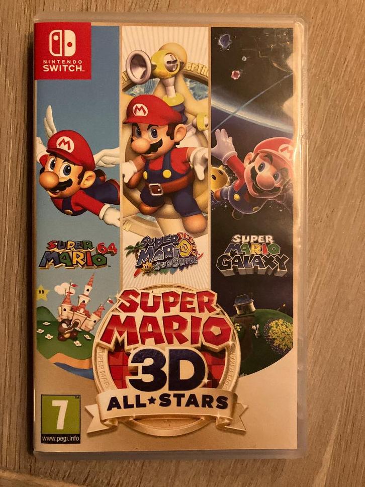 Mario 3D all stars (NL), Spelcomputers en Games, Games | Nintendo Switch, Zo goed als nieuw, Avontuur en Actie, 1 speler, Vanaf 3 jaar