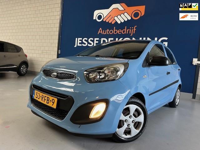 Kia Picanto 1.0 CVVT Comfort Pack/ bj.2011 / blauw / 5 deurs, Auto's, Kia, Bedrijf, Te koop, Picanto, ABS, Airbags, Airconditioning