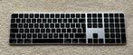 Magic Keyboard Apple Touch ID black Dutch lightning numeriek, Computers en Software, Toetsenborden, Ophalen, Gebruikt, Draadloos