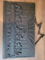 Gietijzeren Plaquette Laatste Avondmaal, Antiek en Kunst, Ophalen of Verzenden