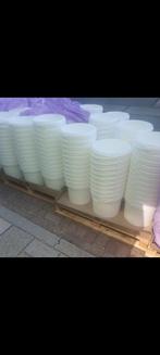 Nieuwe 20 lieter emmers met deksel 280 stuks, Ophalen of Verzenden, Nieuw, Kunststof, Met deksel