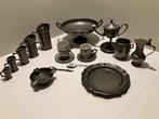 Antieke Tinnen Collectie Diverse Objecten, Ophalen