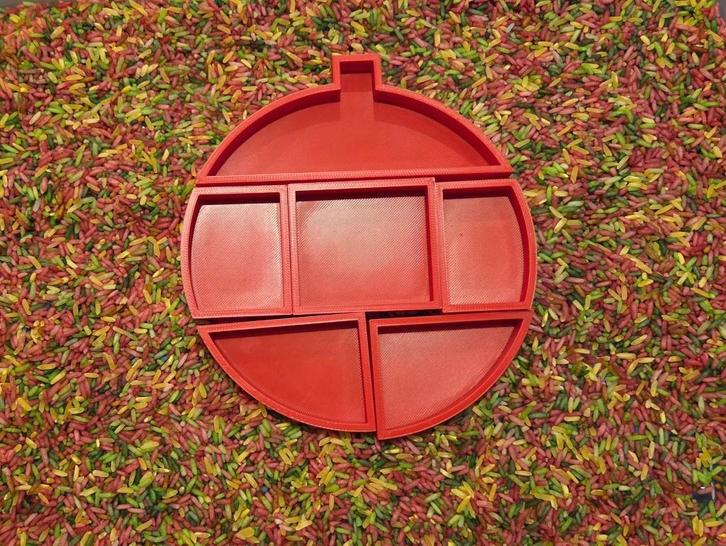 Vulvorm kerstbal puzzel, Kinderen en Baby's, Speelgoed | Educatief en Creatief, Nieuw, Verzenden