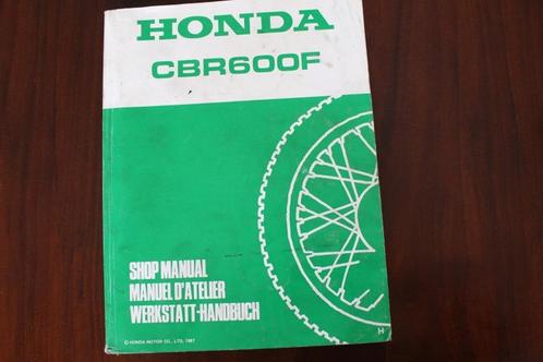 Honda CBR600F 1987 motorcycle shop manual CBR 600 F, Motoren, Handleidingen en Instructieboekjes, Honda, Ophalen of Verzenden