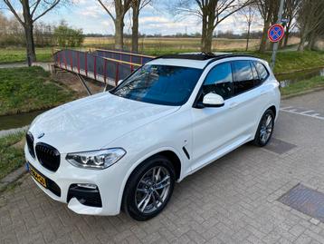 BMW X3 Xdrive20i High Executive M-Sport 184pk Aut 2019 Wit beschikbaar voor biedingen