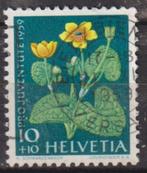 Zwitserland 1959 Pro Juventute Bloemen, Postzegels en Munten, Verzenden, Gestempeld