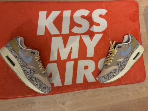 Air Max 1 Safari Cobblestone maat 44, Kleding | Heren, Schoenen, Nieuw, Sneakers of Gympen, Overige kleuren, Ophalen of Verzenden