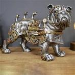 Steampunk beeldje mechanische Hond (18cm), Verzamelen, Beelden en Beeldjes, Ophalen of Verzenden, Nieuw, Overige typen