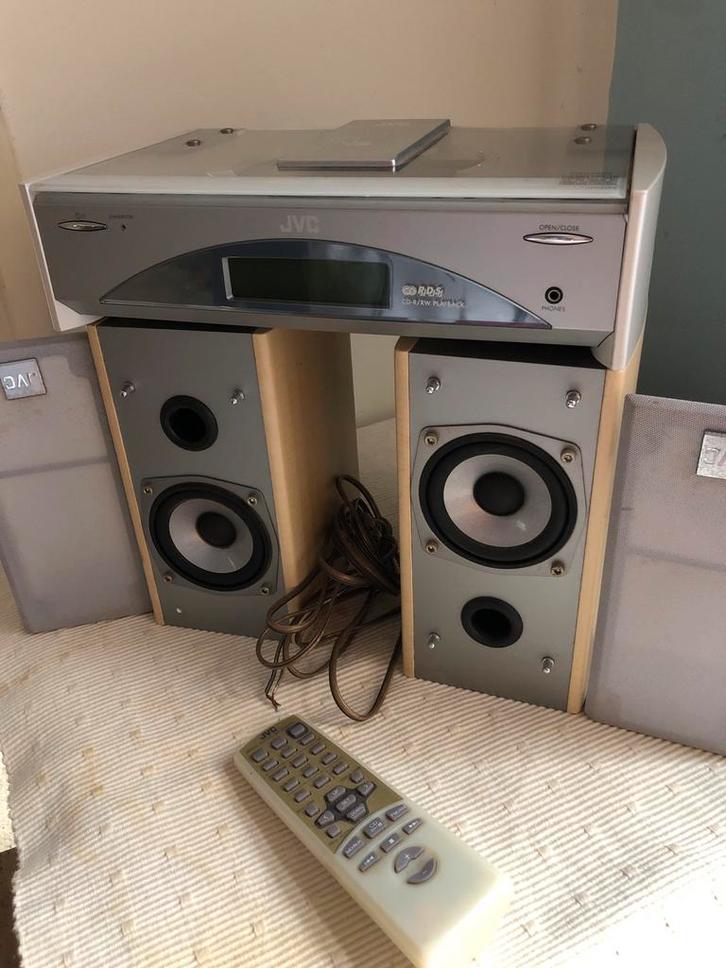 JVC FS-SD550R Stereo-set met CD-speler en Radio, Audio, Tv en Foto, Stereo-sets, Gebruikt, Cd-speler, JVC, Microset, Ophalen of Verzenden