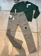 Nieuwe originele CP Company goggle lens cargo velours broek, Maat 52/54 (L), CP Company, Beige, Nieuw