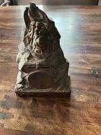 Te koop gietijzeren spaarpot, Verzamelen, Spaarpotten, Ophalen of Verzenden, Gebruikt