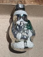 Kerst man kerstman glas kerstbal vintage, Diversen, Kerst, Ophalen of Verzenden, Zo goed als nieuw