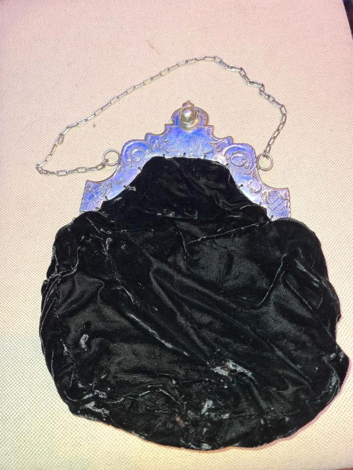 Prachtige papegaaien beugel tasjes zilver antiek, Sieraden, Tassen en Uiterlijk, Antieke sieraden, Zilver, Ophalen of Verzenden