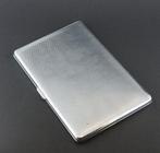 Verchroomd sigaretten etui, Engeland ca. 1920, Ophalen of Verzenden, Gebruikt, Tabaksdoos of Verpakking