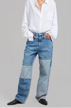 The Frankie Shop leuke patchwork jeans mt M, Gedragen, The Frankie Shop, Blauw, W28 - W29 (confectie 36)