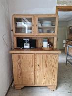 2 x Geloogd grenen buffet kasten, Antiek en Kunst, Antiek | Meubels | Kasten, Ophalen