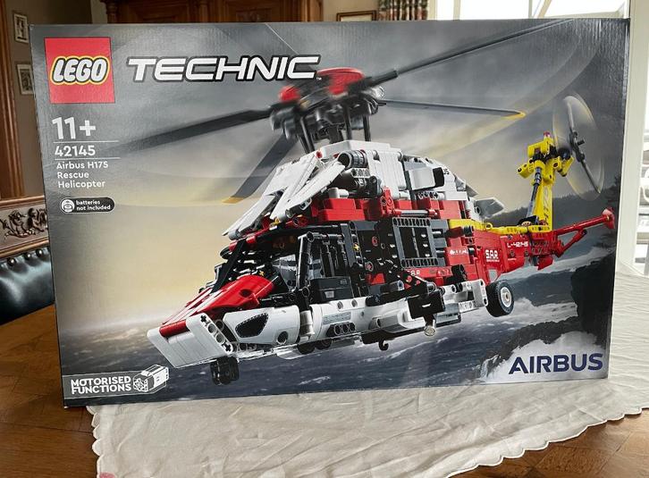 Lego 42145 Airbus H175 Reddingshelikopter, Kinderen en Baby's, Speelgoed | Duplo en Lego, Nieuw, Lego, Complete set, Verzenden