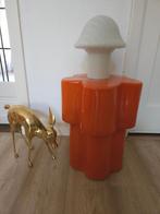 Vintage design 70s Peill & Putzler mushroom lamp, Ophalen, Gebruikt, Mid century vintage design peill putzler, Glas