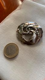 ZO MOOIE GESIGNEERDE ZILVEREN ANTIEKE GEORG JENSEN BROCHE, Ophalen of Verzenden, Overige materialen, Broche