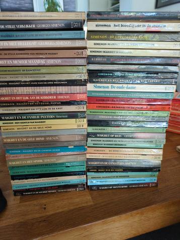 Georges Simenon - Maigret serie - 50+ boeken beschikbaar voor biedingen