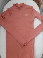Truitje ribstof abriotkleur maat 134/140, Ophalen of Verzenden, Gebruikt, Kids, Meisje