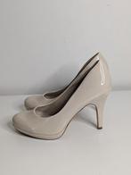 Tamaris pumps maat 41 - Beige lakleer, Kleding | Dames, Trouwkleding en Trouwaccessoires, Ophalen of Verzenden, Zo goed als nieuw
