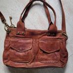 Fossil tas van soepel bruin leer., Sieraden, Tassen en Uiterlijk, Tassen | Damestassen, Ophalen of Verzenden, Zo goed als nieuw