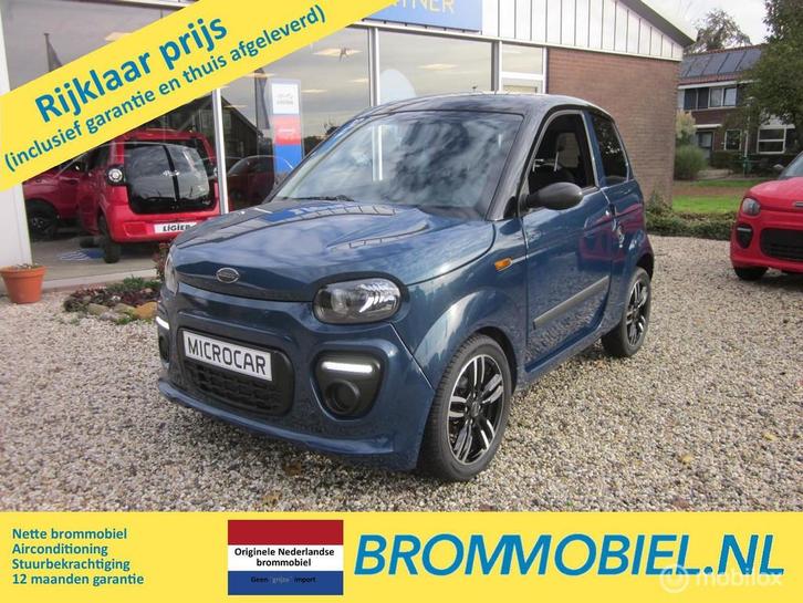 Microcar MGo Must brommobiel stuurbekrachtiging en airco, Diversen, Brommobielen en Scootmobielen, Gebruikt, Microcar