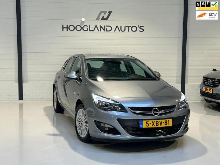 Opel Astra 1.4 Turbo Design Edition 2014 Origineel 42DKM NAP, Auto's, Opel, Bedrijf, Te koop, Astra, ABS, Achteruitrijcamera, Airbags