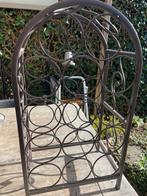 Wijnrek, Ophalen, 5 tot 15 flessen, Zo goed als nieuw, Metaal