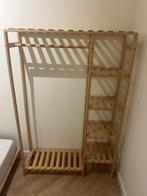 Wooden Clothes Stand with 4 Shelves, Ophalen, Zo goed als nieuw