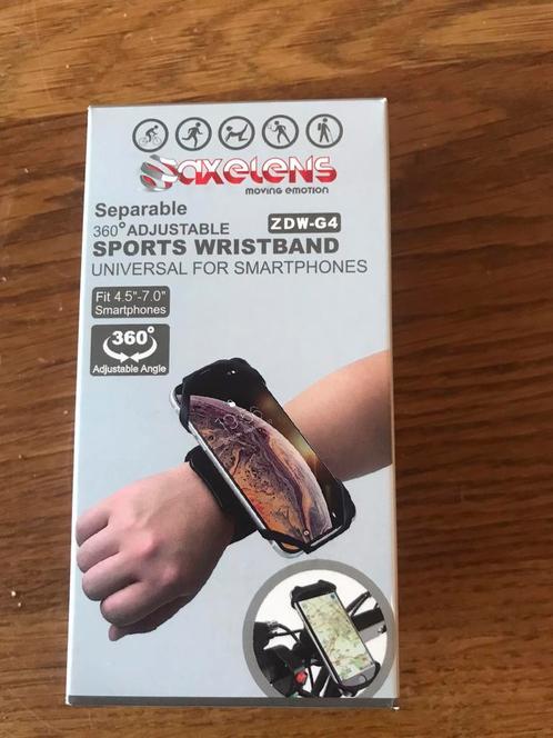 In doosje: Nieuwe Universeel 2 in 1 Smartphone Polshouder, Telecommunicatie, Telefoonhouders, Nieuw, Ophalen of Verzenden