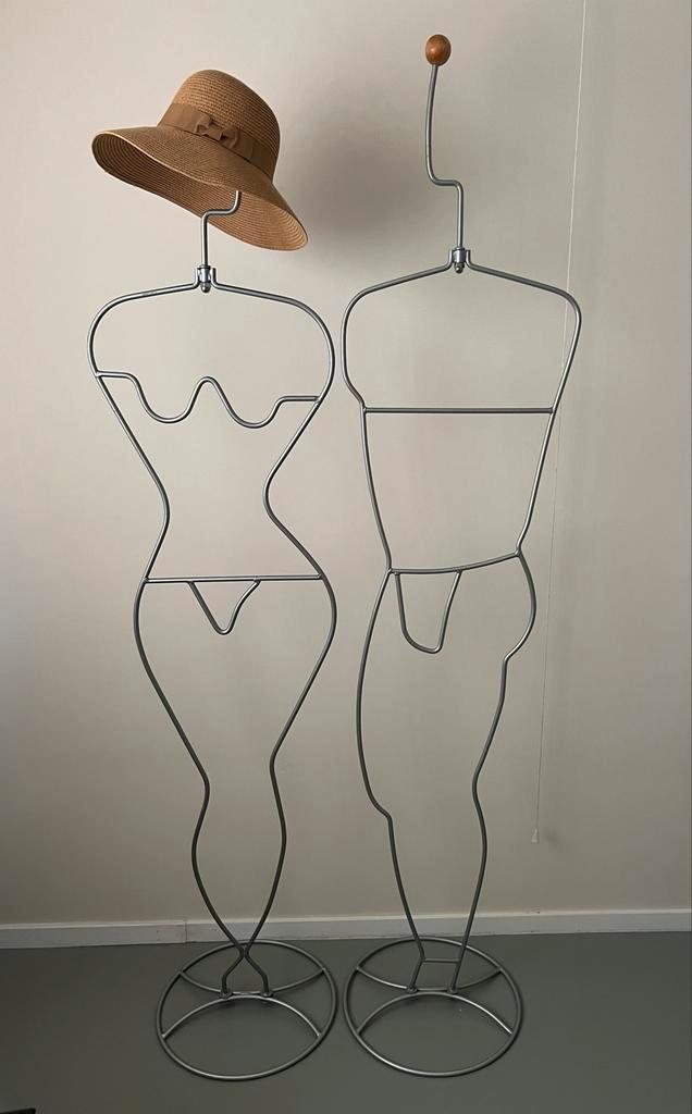 Vintage Ikea Dressboy & Dressgirl, Huis en Inrichting, Woonaccessoires | Kapstokken, Gebruikt, Staande kapstok, 150 tot 200 cm