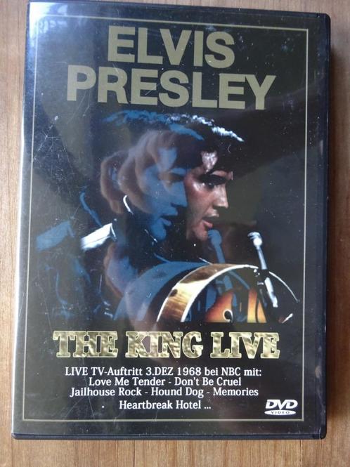 DVD..Elvis Presley --- The King Live', Cd's en Dvd's, Dvd's | Muziek en Concerten, Zo goed als nieuw, Alle leeftijden, Ophalen of Verzenden