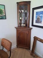Antieke elegante hoekkast 2 delen, Antiek en Kunst, Ophalen