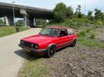 Volkswagen Golf mk2 1.8 20VT Rood stage 1, Auto's, Volkswagen, Voorwielaandrijving, Stof, 4 cilinders, Origineel Nederlands