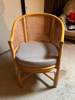 4 rieten stoelen!, Huis en Inrichting, Fauteuils, Ophalen of Verzenden, Zo goed als nieuw, Minder dan 75 cm, 50 tot 75 cm