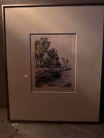 Ets van Anna Huitema - Huisje op Kalkwijk, Ophalen of Verzenden